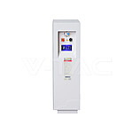 Acumulator V-TAC 16 kWh IP20 6000 Cicluri Corp ALB Din Sticla - imagine 3